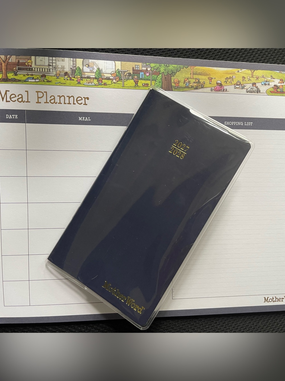 [5 for $5] 2027/2028 Pocket Calendar & Meal Planner Stationery